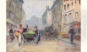 La Marchande Des Quatre Saisons by Julien Gustave Gagliardini