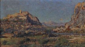 Vue De Sisteron, Basses-alpes Vue De Sisteron, Basses-alpes