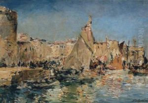 Barques Sous Voiles A Quai