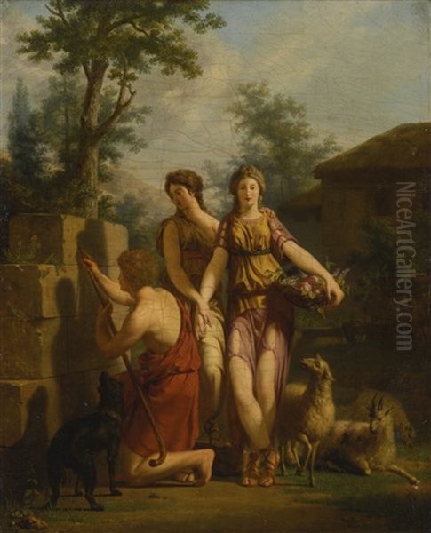 The Origin Of Painting - view 1