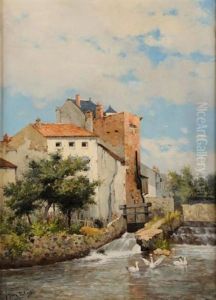L'etang Aux Oies by Paul Gagneux