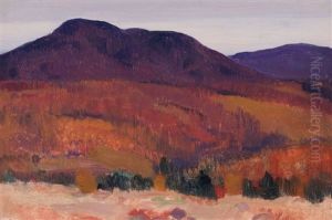 Laurentides En Automne by Clarence Alphonse Gagnon
