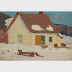 Small Farmhouse In The Hills Of Baie St. Paul, 1924