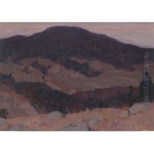 Autumn In The Laurentians (baie St. Paul)(sketch)