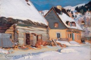 After A Snowfall by Clarence Alphonse Gagnon