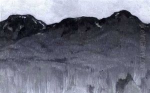 Les Laurentides (charlevoix) by Clarence Alphonse Gagnon