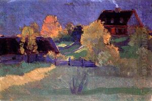 Automne, Province De Quebec by Clarence Alphonse Gagnon