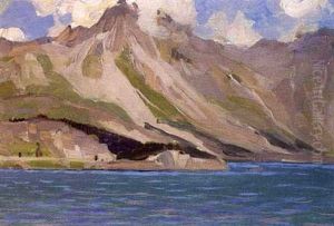 Engadine, Suisse by Clarence Alphonse Gagnon