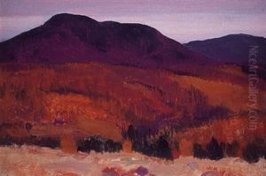 Laurentides En Automne, Charlevoix by Clarence Alphonse Gagnon