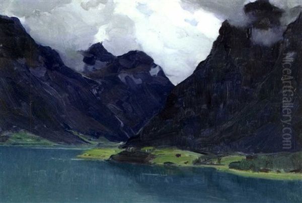 Lake Olden - North Fjord, Norway - view 1