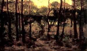 Forest Trail by Clarence Alphonse Gagnon