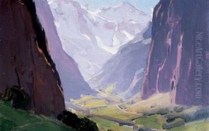 The Lauterbrunnen Valley, Switzerland The Lauterbrunnen Valley, Switzerland