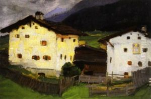 Chalets by Clarence Alphonse Gagnon