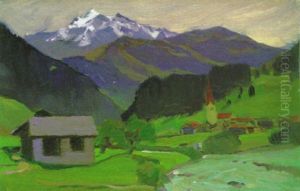 The Alps by Clarence Alphonse Gagnon