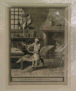 Kuche - Der Koch Beim Schlachten Von Geflugel by Pierre-Alexandre Aveline
