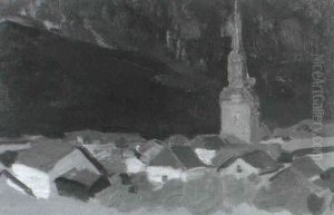 Swiss Village by Clarence Alphonse Gagnon
