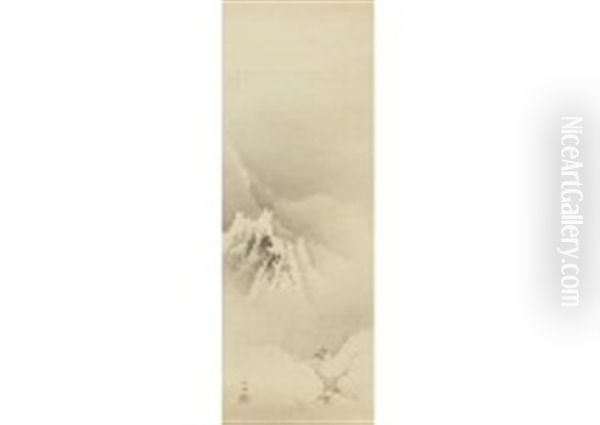 Alone At Valley With Snow - view 1