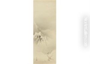 Alone At Valley With Snow by Hashimoto Gaho