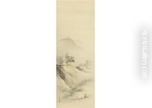 Fishing At Inlet In Summer by Hashimoto Gaho