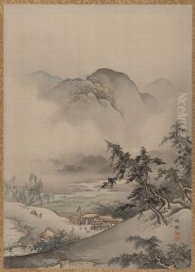 Landscape by Hashimoto Gaho