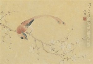 Bird And Flower (+3 Others; 4 Works) by Gai Qi