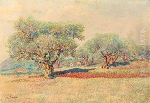 Paysage De Provence by Louis Gaidan