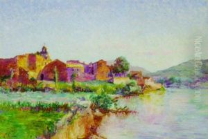 Coastal Landscape, Southern France by Louis Gaidan
