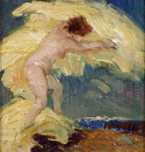 Frauenakt by Horazio Gaigher