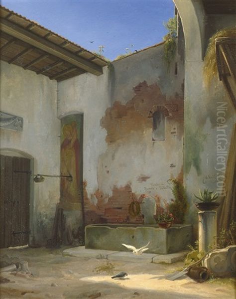 Tomba Di Romeo E Julietta- Brunnenhof In Verona - view 1