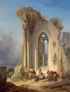 Klosterruine An Der Campagna Von Valencia