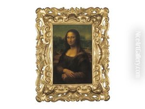 Mona Lisa by Claude Ferdinand Gaillard