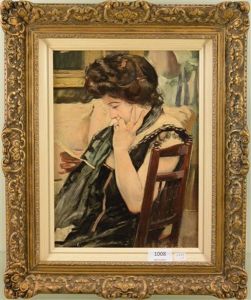 La Lettre by Franz Bernard Gailliard