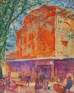 Rue A Athenes by Franz Bernard Gailliard