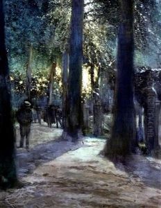 Apres-midi Au Parc De Bruxelles