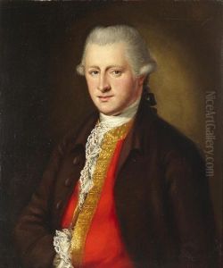 A Portrait Of A Gentleman, Thought To Be Benjamin Brockhurst by Thomas Gainsborough