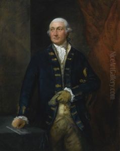 Portrait Of Admiral Lord Graves, 1st Baron Graves Of Gravesend by Thomas Gainsborough