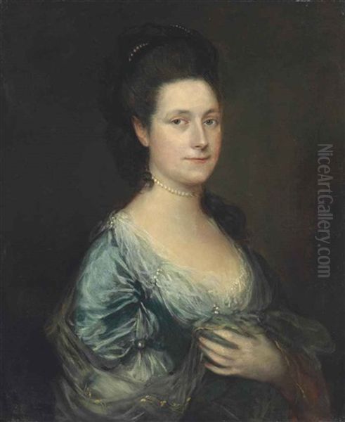 Portrait Of Lady Blackstone, Bust-length - view 1