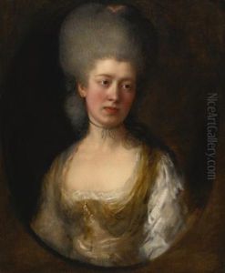 Portrait Of Lady Catherine Ponsonby, Duchess Of St. Albans by Thomas Gainsborough
