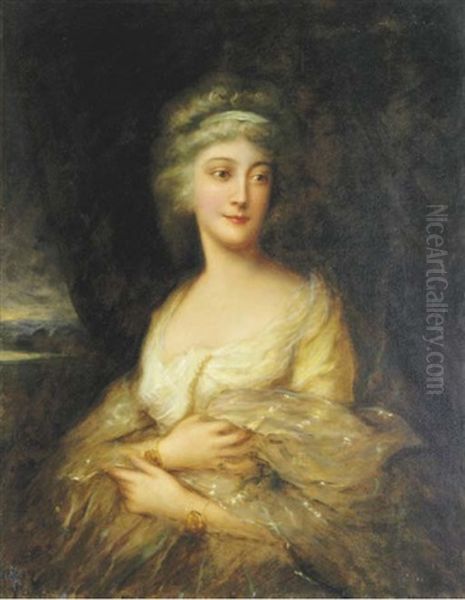 Portrait Of Mrs Horton, Nee Anne Luttrell, (1743-1808), Later Duchess Of Cumberland - view 1