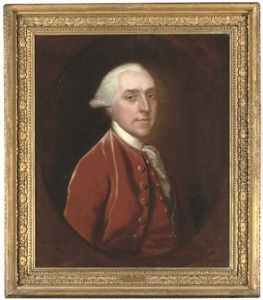 Portrait Of William Northey, Ll.d., F.r.s., M.p. (1722-1770), Bust-length, In A Red Velvet Coat And Waistcoat, Feigned Oval