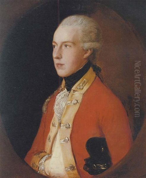 Portrait Of Captain John Stanley In The Uniform Of The 20th Regiment Of Foot - view 1
