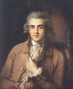 Portrait Of Richard Tickell by Thomas Gainsborough