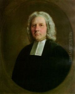 Portrait Of The Rev. Robert Hingeston In Clerical Robes
