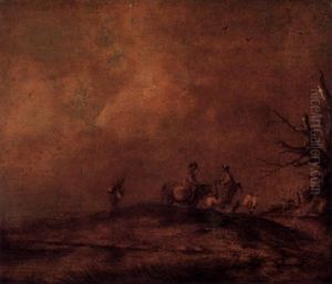 Landscape With Rustics On A Path