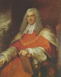 Portrait Of Jugde Sir John Skynner by Thomas Gainsborough