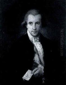Portrait Of A Gentleman, Half Length, Holding A Letter by Thomas Gainsborough