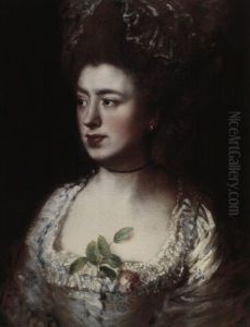 Portrait Of Mrs. Mary Gainsborough, The Artist's Daughter...