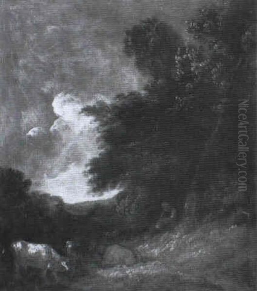 Landscape With Cowherd - view 1