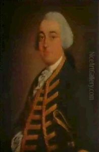 Portrait Of Christopher Griffith (1721-1776) by Thomas Gainsborough
