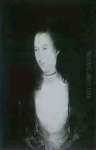 Portrait De Jeune Femme by Thomas Gainsborough